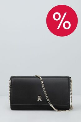 Tommy Hilfiger: Чёрная сумка  TH