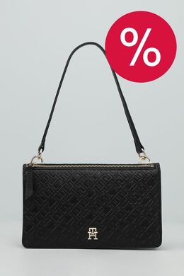 Tommy Hilfiger: Чёрная сумка  TH