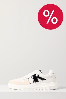 Calvin Klein: Белые кеды 
