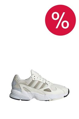 Adidas: Белые кроссовки  Falcon