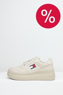 Tommy Hilfiger: Бежевые кеды 