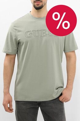 Guess: Хлопковая футболка 