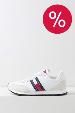 Tommy Hilfiger: Белые кроссовки 