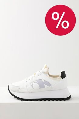 Calvin Klein: Белые кроссовки 