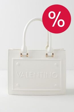 Valentino: Белая сумка 
