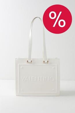Valentino: Белая сумка 