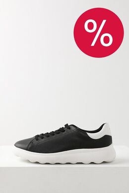 Geox: Чёрные кроссовки 