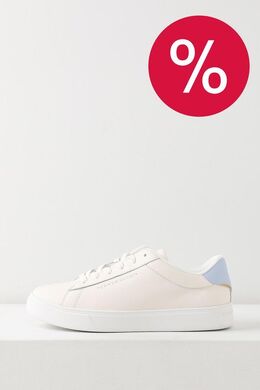 Tommy Hilfiger: Белые кеды 
