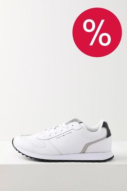 Tommy Hilfiger: Белые кроссовки 