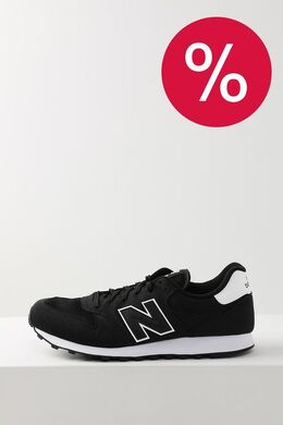 NEW BALANCE: Чёрные кроссовки  500