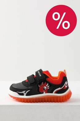 Geox: Чёрные кроссовки 