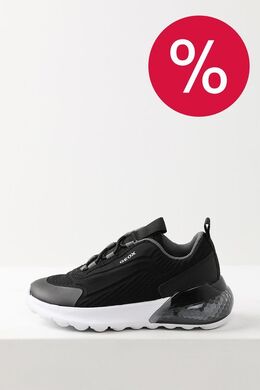 Geox: Чёрные кроссовки 