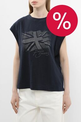PEPE JEANS: Хлопковая футболка 