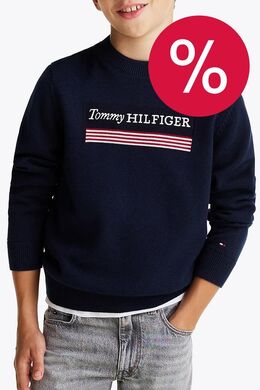 Tommy Hilfiger: Хлопковый свитер 