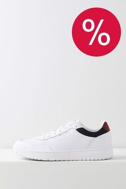 Tommy Hilfiger: Белые кеды 
