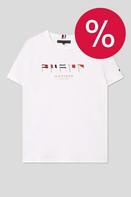 Tommy Hilfiger: Хлопковая футболка 