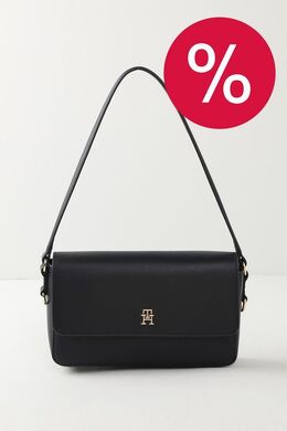 Tommy Hilfiger: Синяя сумка  TH