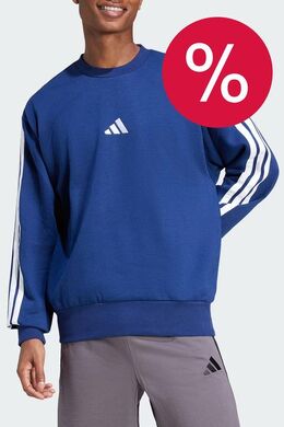 Adidas: Синий свитшот 