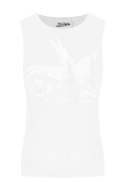 JEAN PAUL GAULTIER: Белый топ 