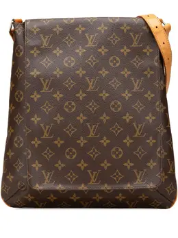 Louis Vuitton Pre-Owned: Коричневая сумка через плечо 
