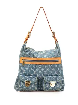 Louis Vuitton Pre-Owned: Голубая сумка 