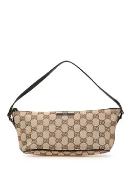 Gucci Pre-Owned: Коричневая сумка 