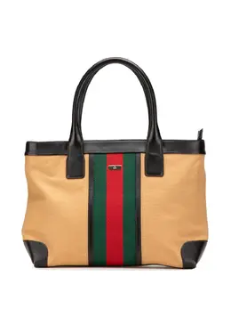 Gucci Pre-Owned: Коричневая сумка-шоппер 