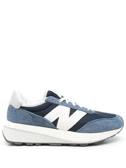 New Balance: Синие кроссовки 