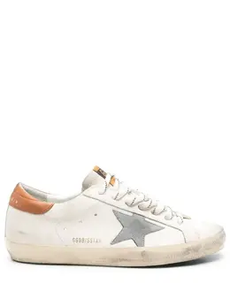 Golden Goose: Белые кроссовки  Super Star