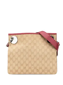 Gucci Pre-Owned: Коричневая сумка через плечо 