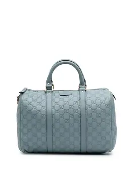 Gucci Pre-Owned: Голубая сумка 