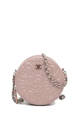 CHANEL Pre-Owned: Коричневый клатч 