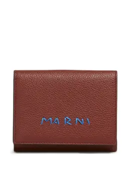 Marni: Бордовый кошелёк 