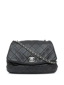 CHANEL Pre-Owned: Чёрная сумка 