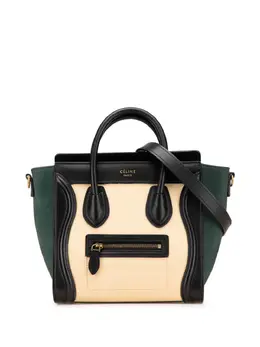 Céline Pre-Owned: Коричневая сумка-шоппер 