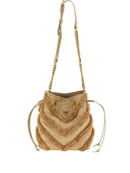 PINKO: Бежевая сумка 