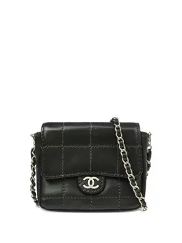 CHANEL Pre-Owned: Чёрная сумка 
