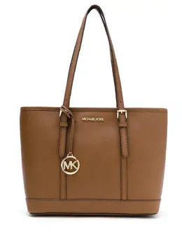 Michael Michael Kors: Коричневая сумка-шоппер 