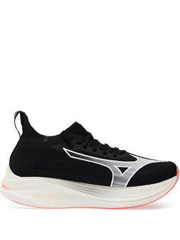 Mizuno: Чёрные кроссовки 