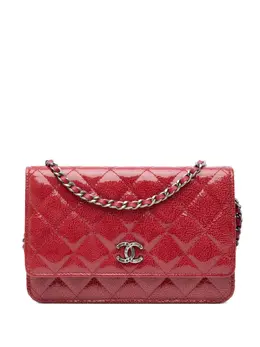 CHANEL Pre-Owned: Красный кошелёк 