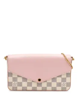 Louis Vuitton Pre-Owned: Розовая сумка через плечо 