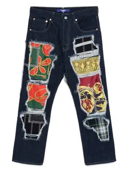 Junya Watanabe MAN: Голубые джинсы 