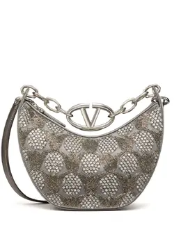 Valentino Garavani: Серебристая сумка 