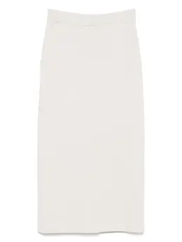 'S Max Mara: Светлая юбка 