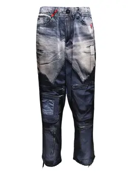 Maison MIHARA YASUHIRO: Голубые брюки 