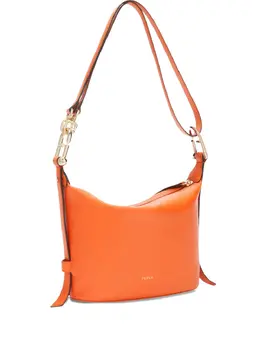 Furla: Оранжевая сумка 