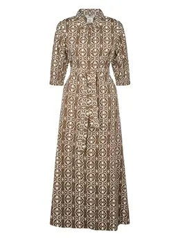 Max Mara: Платье с принтом 