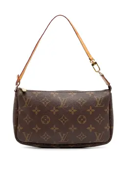 Louis Vuitton Pre-Owned: Коричневая сумка 