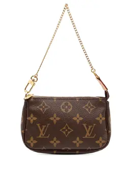 Louis Vuitton Pre-Owned: Коричневая сумка 