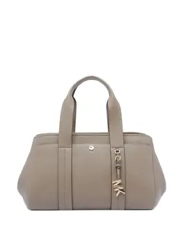 Michael Michael Kors: Серая сумка-шоппер 